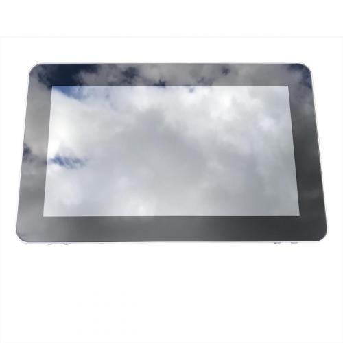 touchscreen monitor on wall mount 13.3 inch front