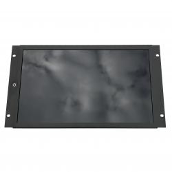 18.5 inch monitor in 19inch rackmount - front