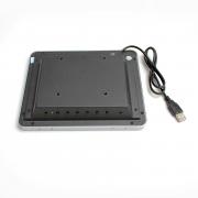 touchscreen monitor on wall mount 8 inch back-top